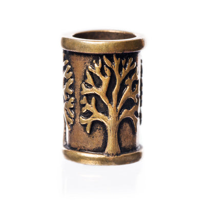 Beard Rings - Yggdrasil Beard Ring, Bronze - Grimfrost.com