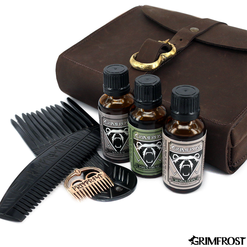 Sets & Bundles - Beard Care Starter Pack - Grimfrost.com