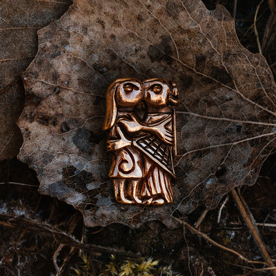 Pendants - Lovers Pendant, Bronze - Grimfrost.com