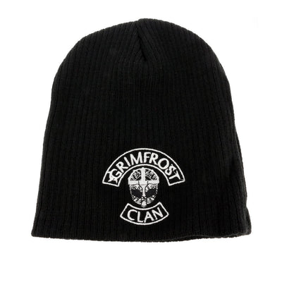 Beanies - Grimfrost Clan Beanie, Black - Grimfrost.com