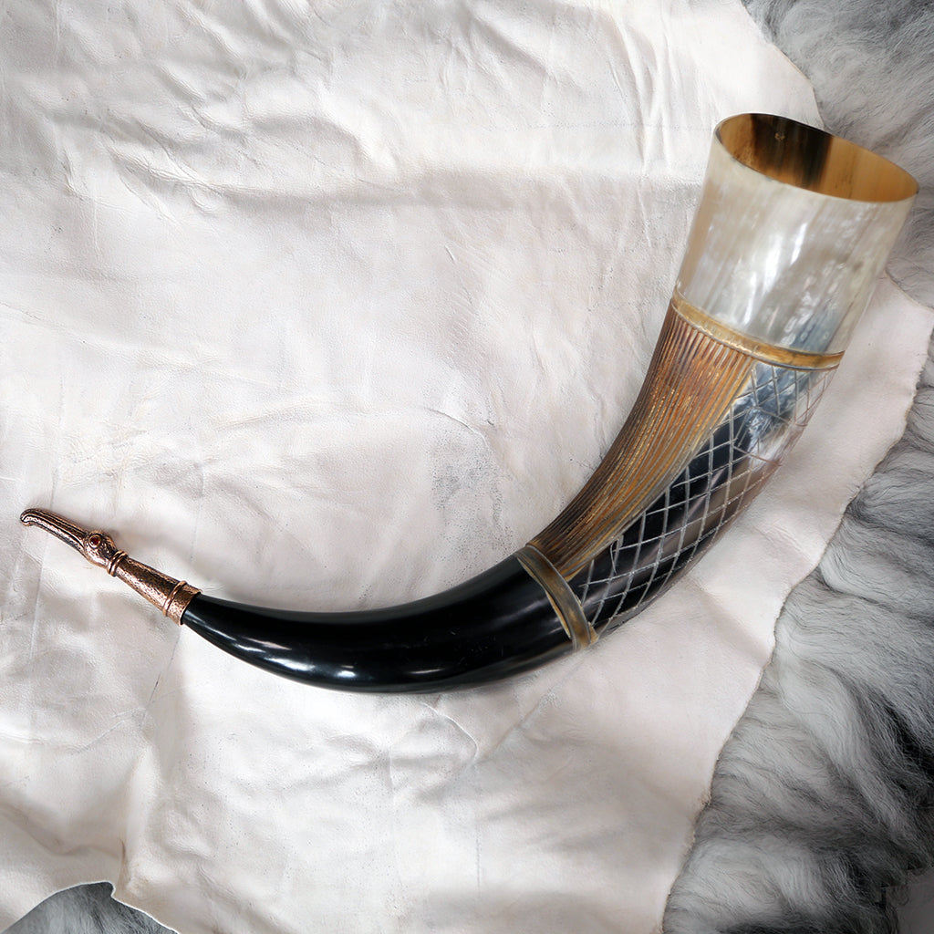 Horn Accessories - Drinking Horn Terminal, Stavanger - Grimfrost.com