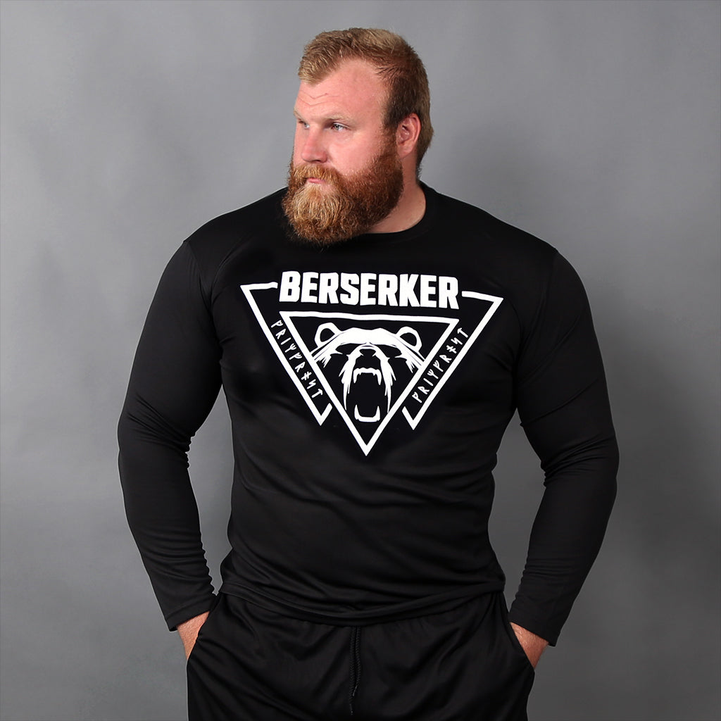 Longsleeves - Long-sleeve, Berserker, Black - Grimfrost.com