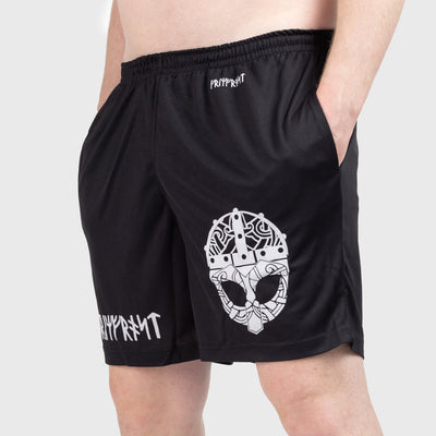 Gym Shorts, Grimfrost, Black