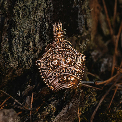 Pendants - Loki Amulet, Vejen, Bronze - Grimfrost.com