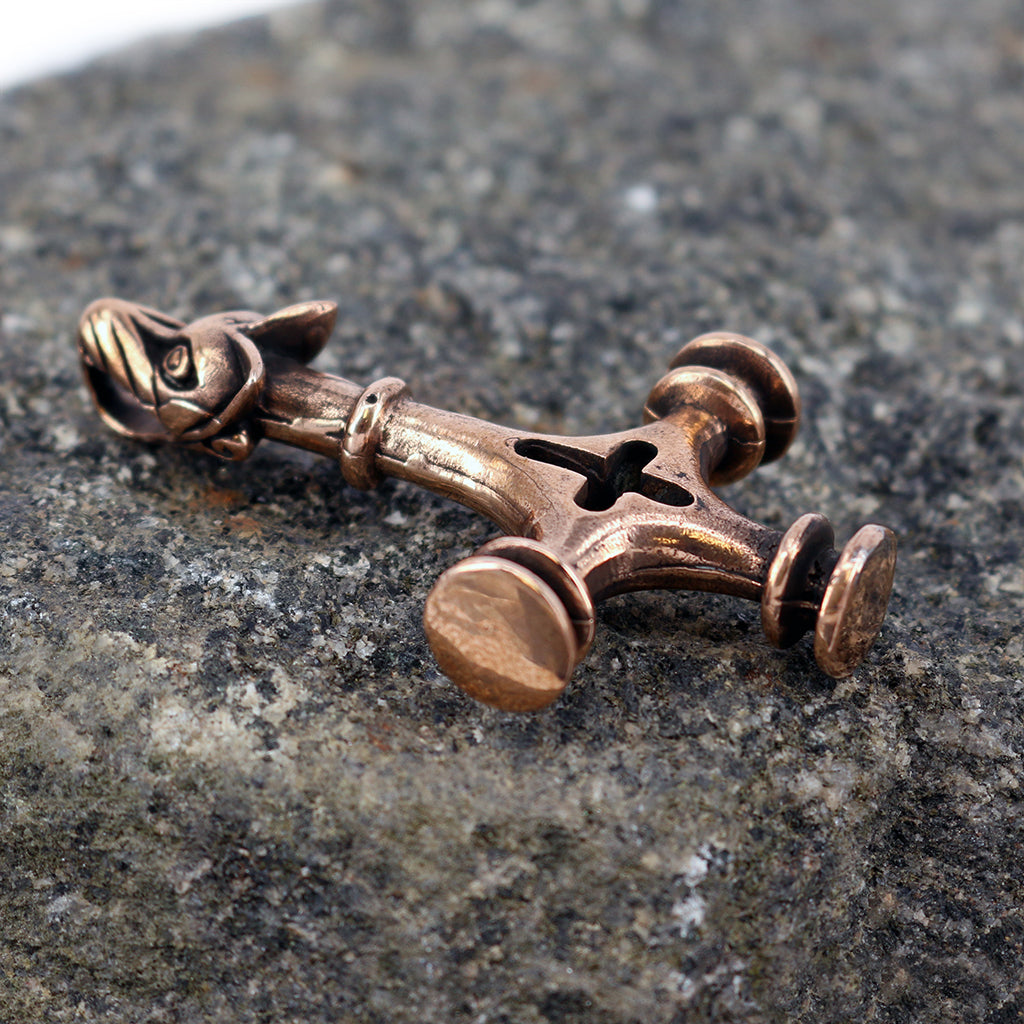 Pendants - Icelandic Hammer, Large, Bronze - Grimfrost.com