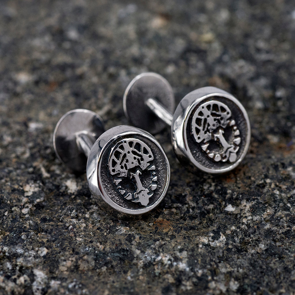 Cufflinks - Grimfrost Cufflinks, Stainless Steel - Grimfrost.com