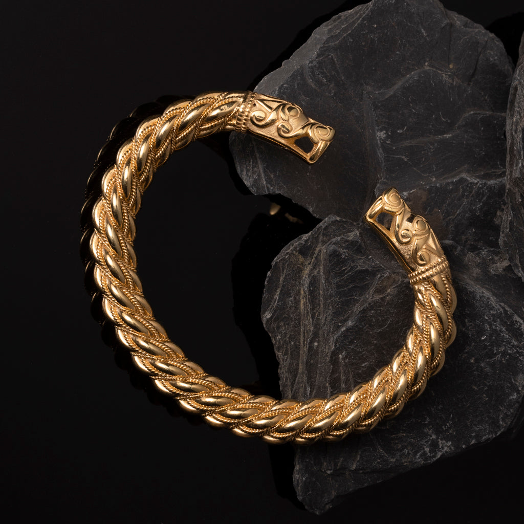 Premium Gotland Armring, Gold