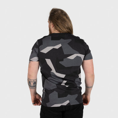 Premium Tee, Grimfrost, M90 Grau Camo