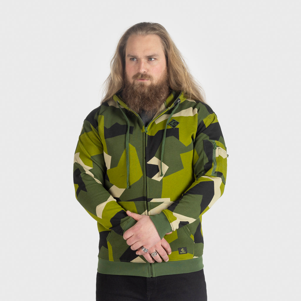 Premium Zoodie, Grimfrost, M90 Grüne Camo