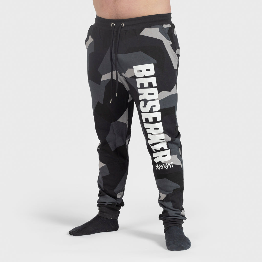 Premium Jogginghose, Berserker, M90 Grau Camo