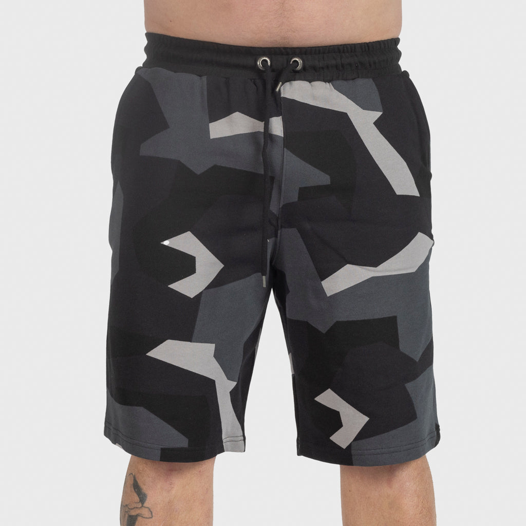 Premium Sweatshorts, Grimfrost, M90 Grey Camo