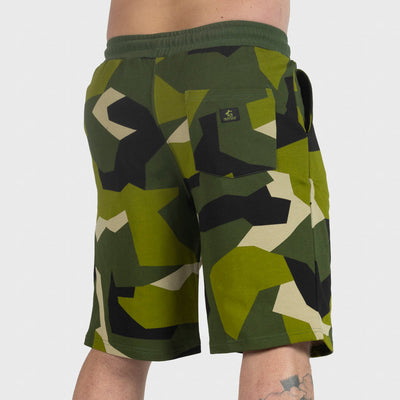 Premium Sweatshorts, Ulfhedinn, M90 Grün Camo