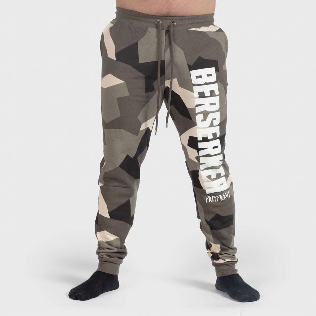 Premium Jogginghose, Berserker, M90 Braun Camo