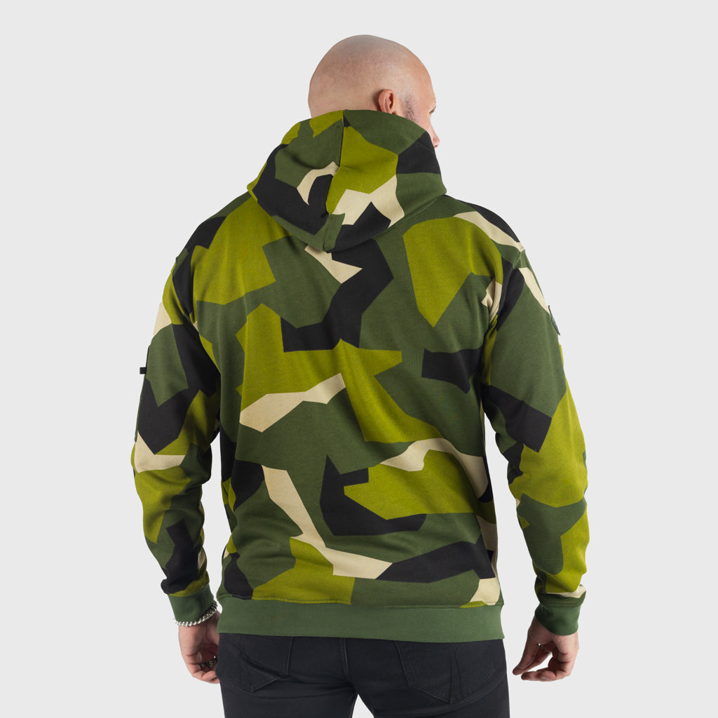 Premium Hoodie, Berserker, M90 Grün Camo