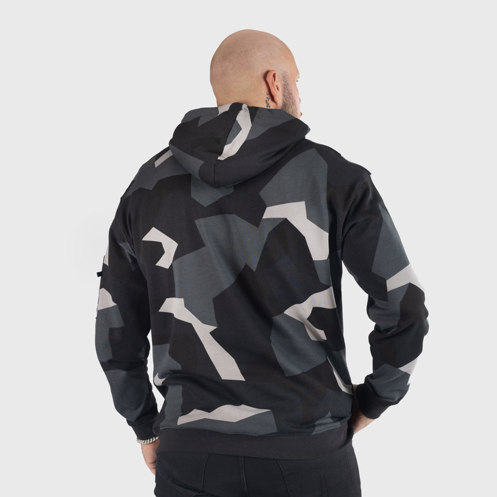 Premium Hoodie, Ulfhedinn, M90 Grau Camo