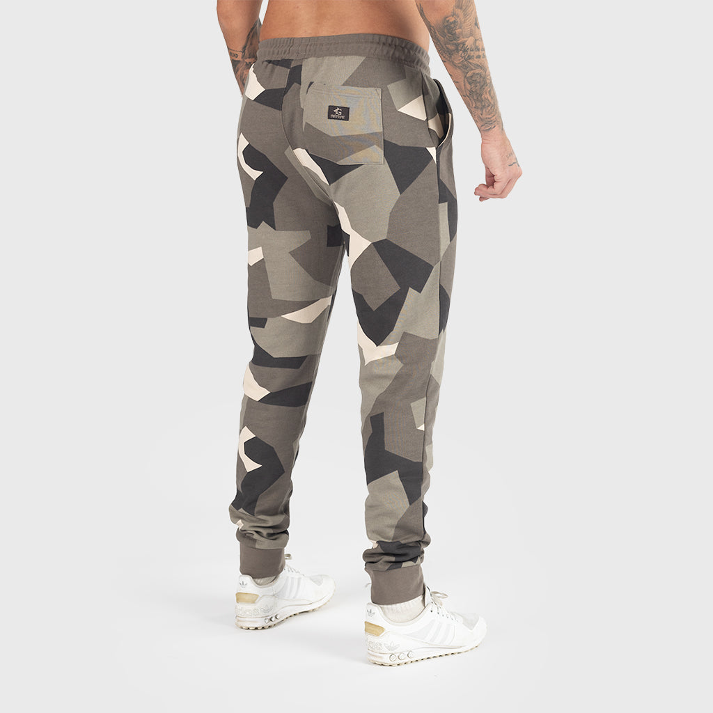 Premium Jogginghose, Berserker, M90 Braun Camo