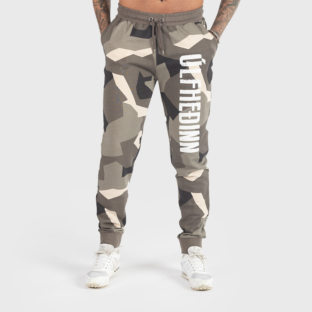 Premium Jogginghose, Ulfhedinn, M90 Braun Camo