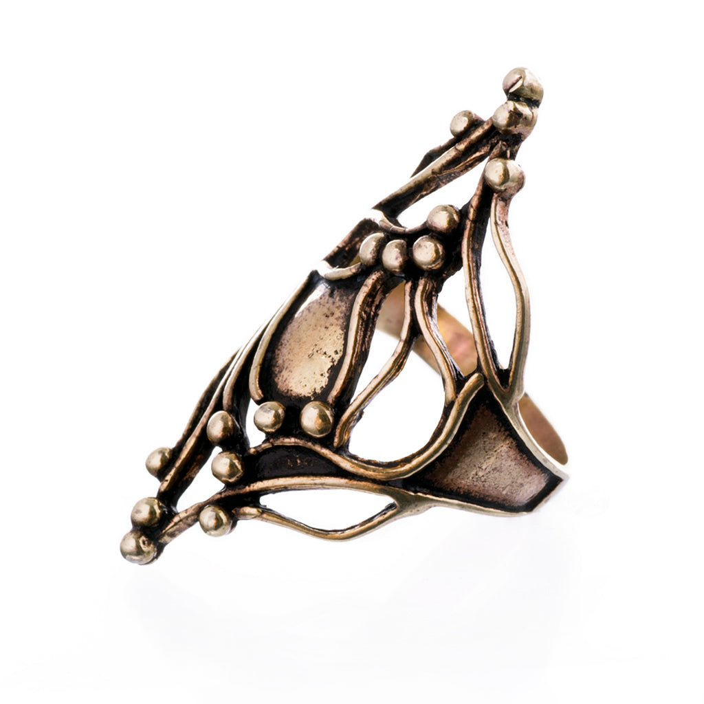 Roots Ring, Bronze – Grimfrost Intl