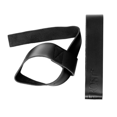 Gym Equipment - Wrist Straps, Leather, Grimfrost - Grimfrost.com