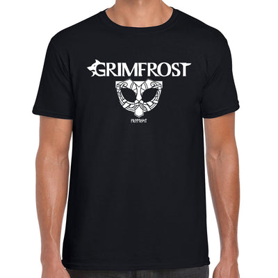 T-shirts - T-shirt, Grimfrost Mask, Black - Grimfrost.com