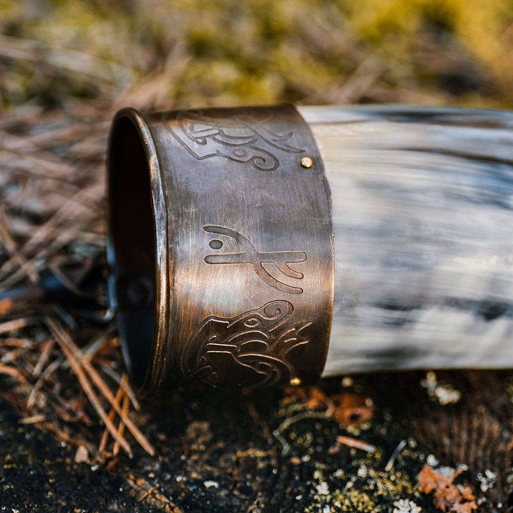 Horns - Jarl's Drinking Horn, Dreki - Grimfrost.com