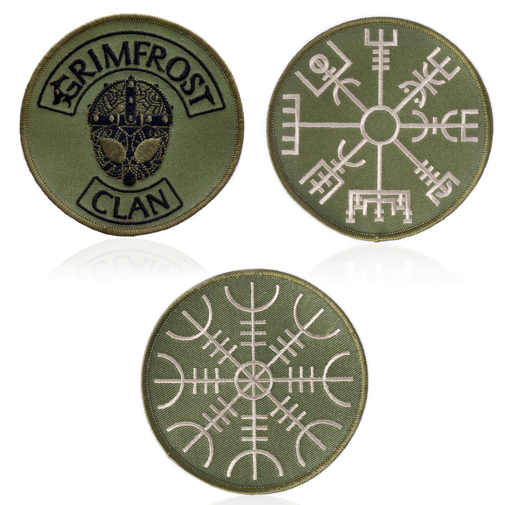 Patches - Patch Set, Army Green - Grimfrost.com