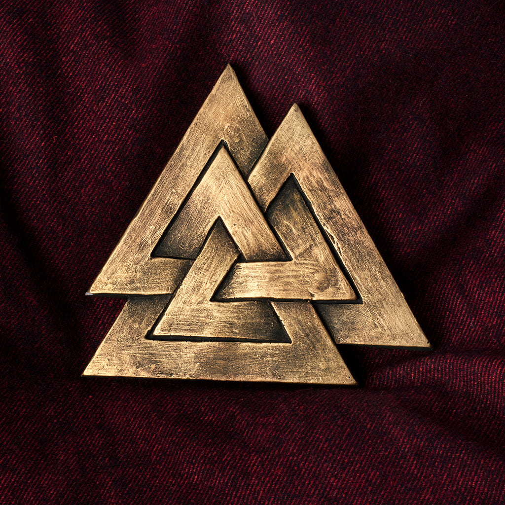 Valknut Plakette