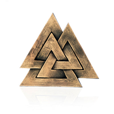 Valknut Plakette