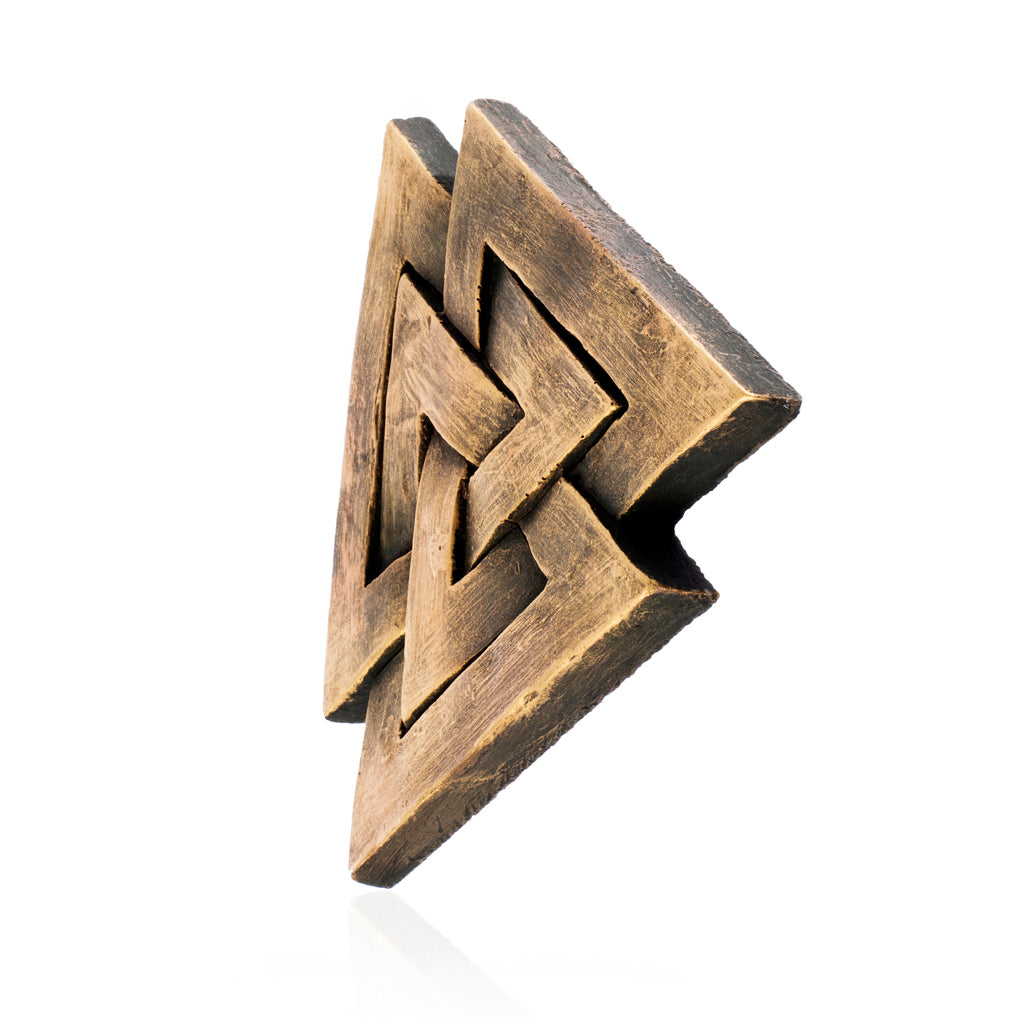 Valknut Plakette