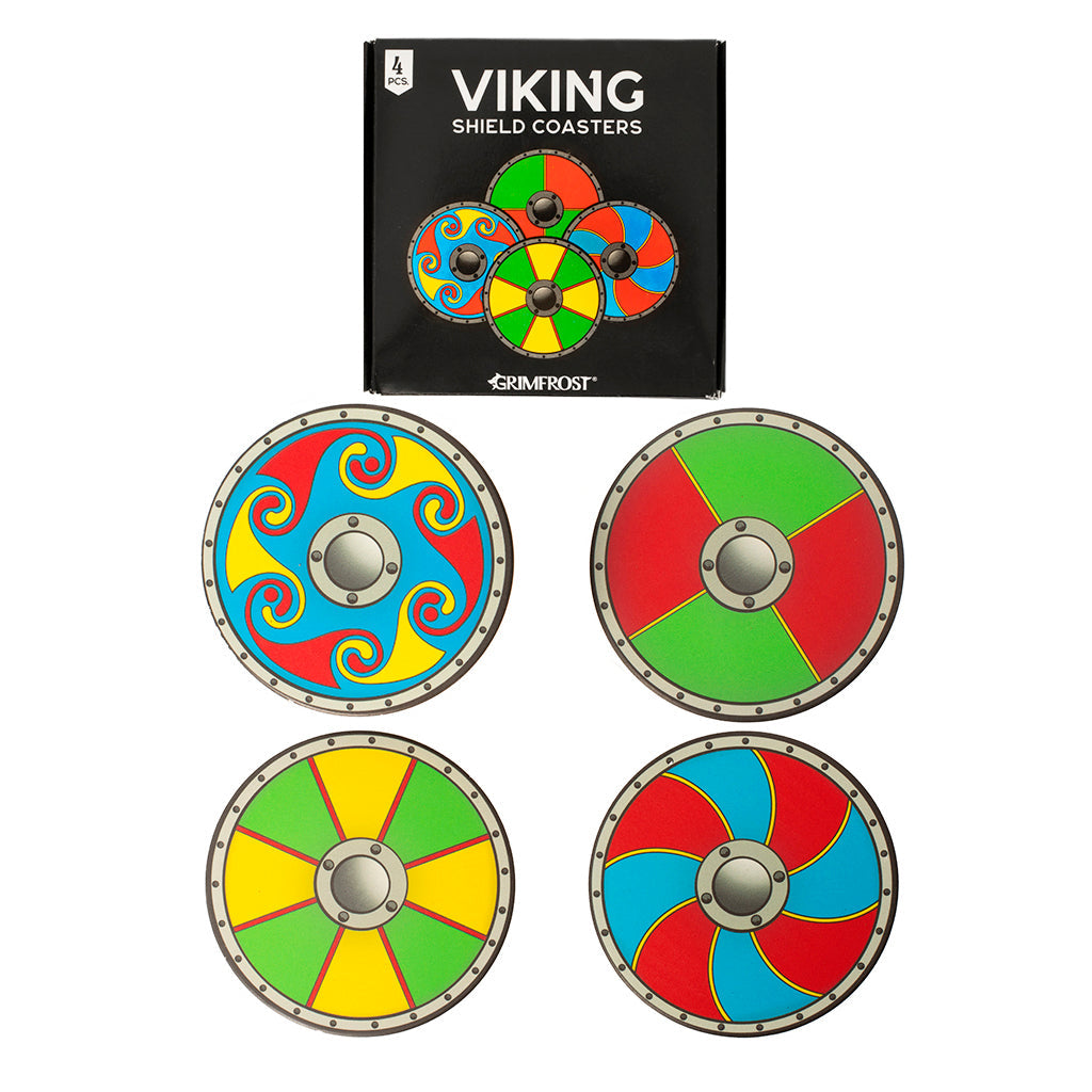 Viking Shield Coasters, Set 2