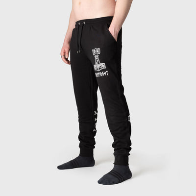 Premium Sweatpants, Heathen, Black