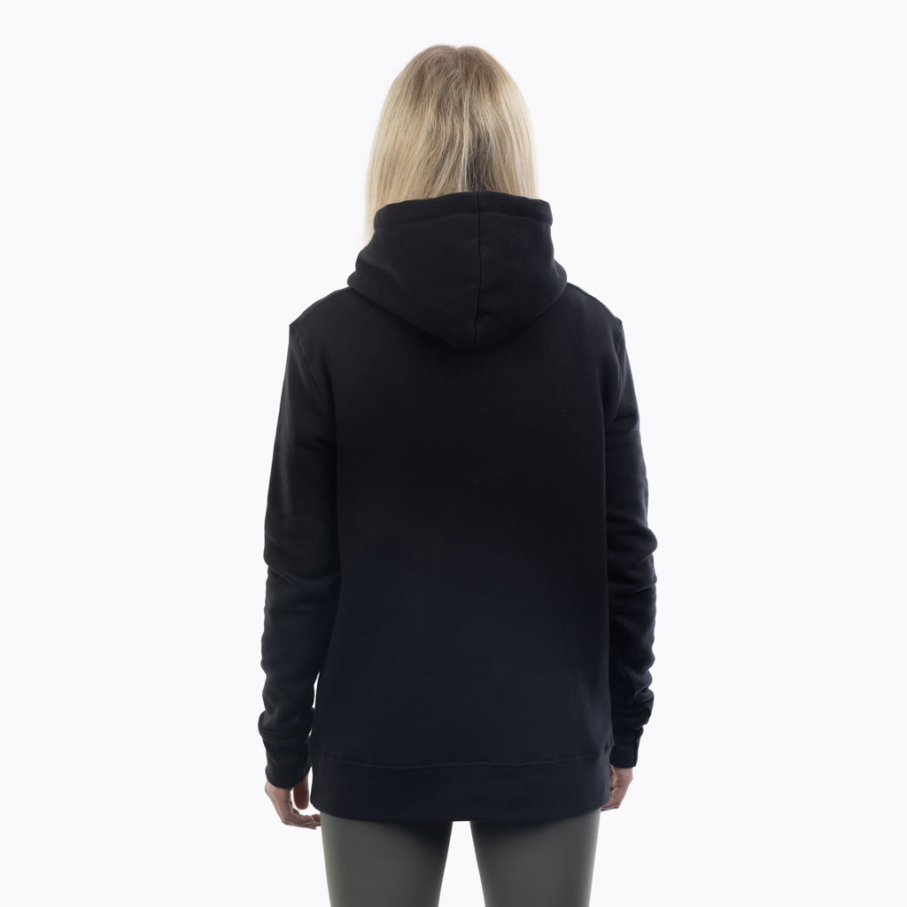 Damen Premium Hoodie, Grimfrost, Schwarz