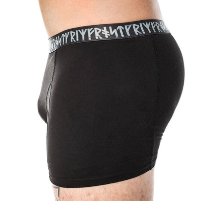 Grimfrost Trunk Boxershorts, 3er Pack, Schwarz