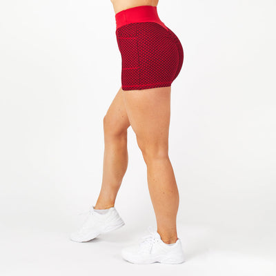 Honeycomb Shorts, rot