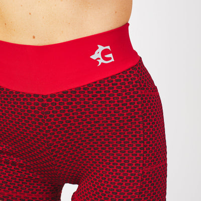 Honeycomb Shorts, rot