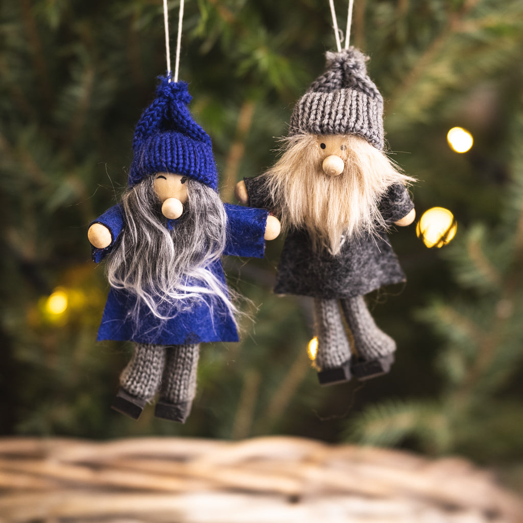 Tree Decoration, Odin and Thor, 12 cm – Grimfrost Intl