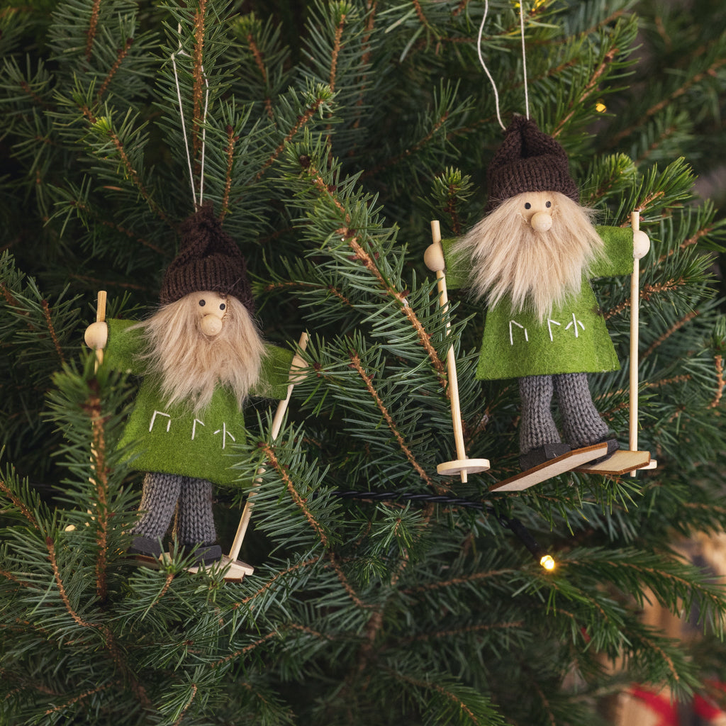 Tree Decoration, 2-pack, Ullr, 14 cm