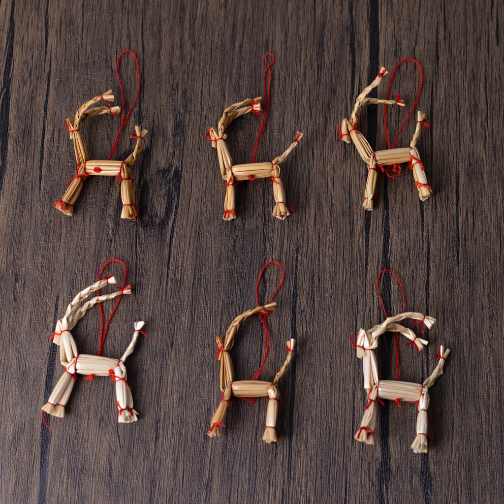 Yule Goat, Tree Decor, 6-pack