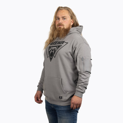 Premium Hoodie, Berserker, Grau