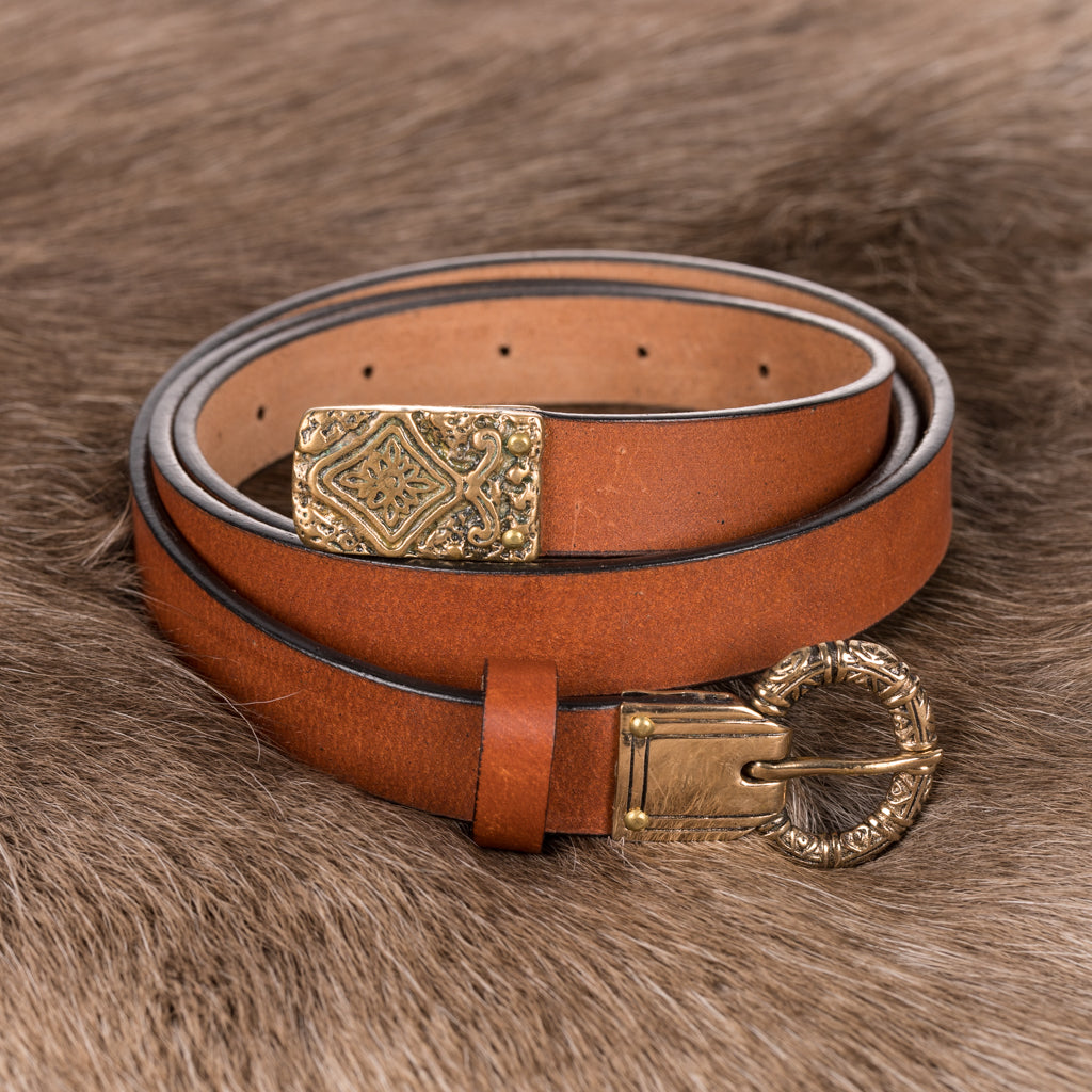 Viking Belt, Birka 750, Chestnut