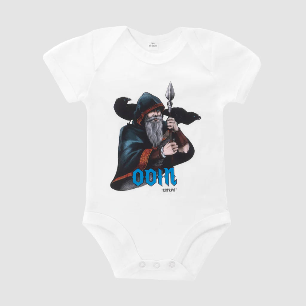 Baby Bodysuit, Odin, Weiß