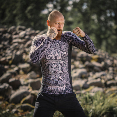 Grimfrost Rashguard, Knotwork