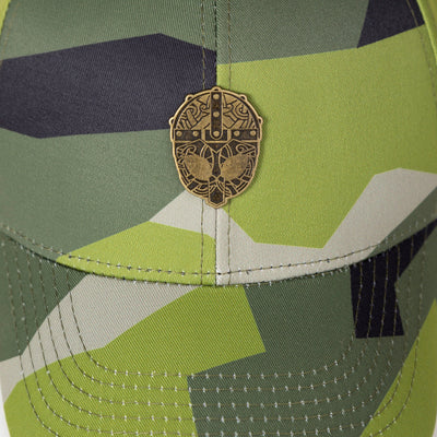 M90 Baseball Cap, Green Camo