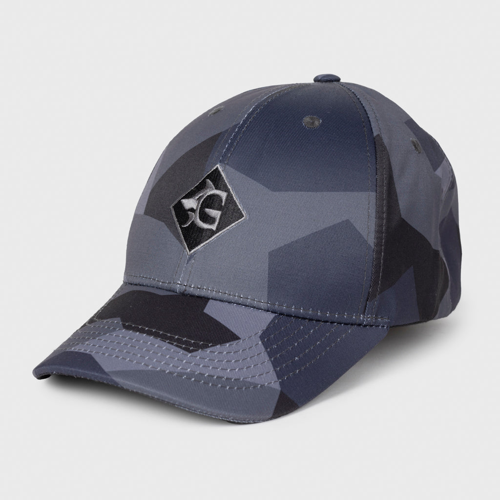 M90 Baseball Cap, Grau Camo