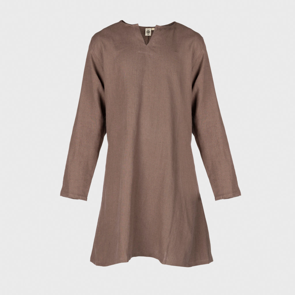 Viking Linen Tunic, Brown