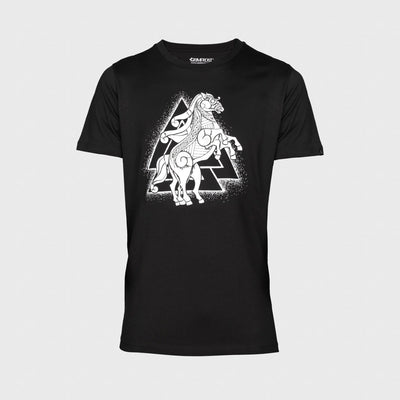 Premium Tee, Sleipnir, Schwarz