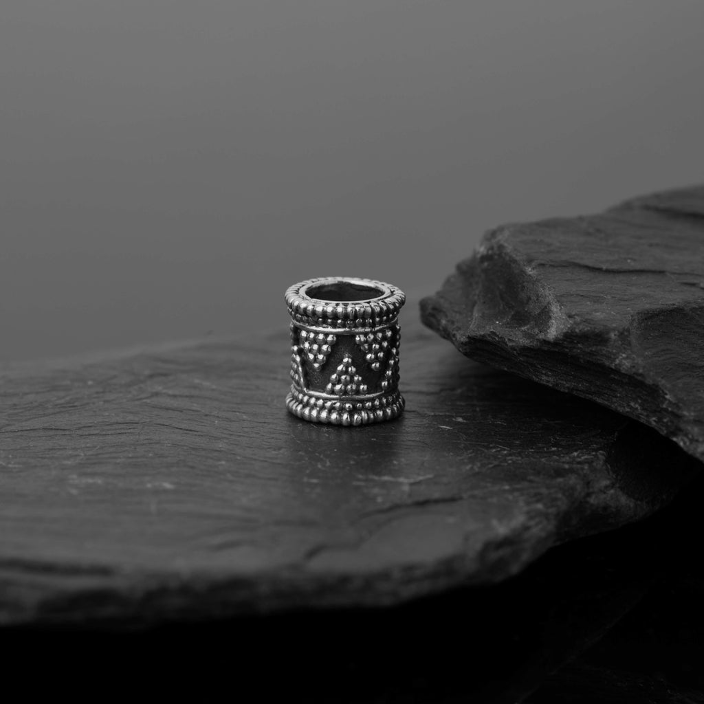 Premium Beard Ring, Silver