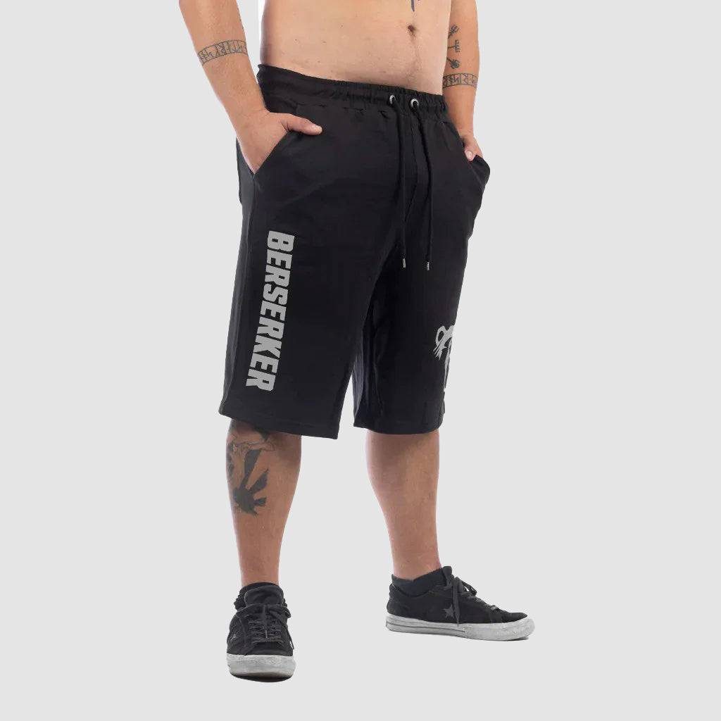 Premium Sweatshorts, Berserker, Schwarz