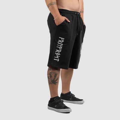 Premium Sweatshorts, Clan, Schwarz