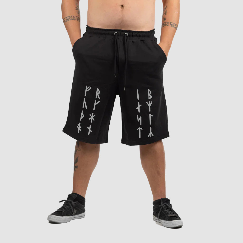 Premium Sweatshorts, Futhark, Black